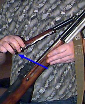 Removing the gas-tube and piston from the rifle